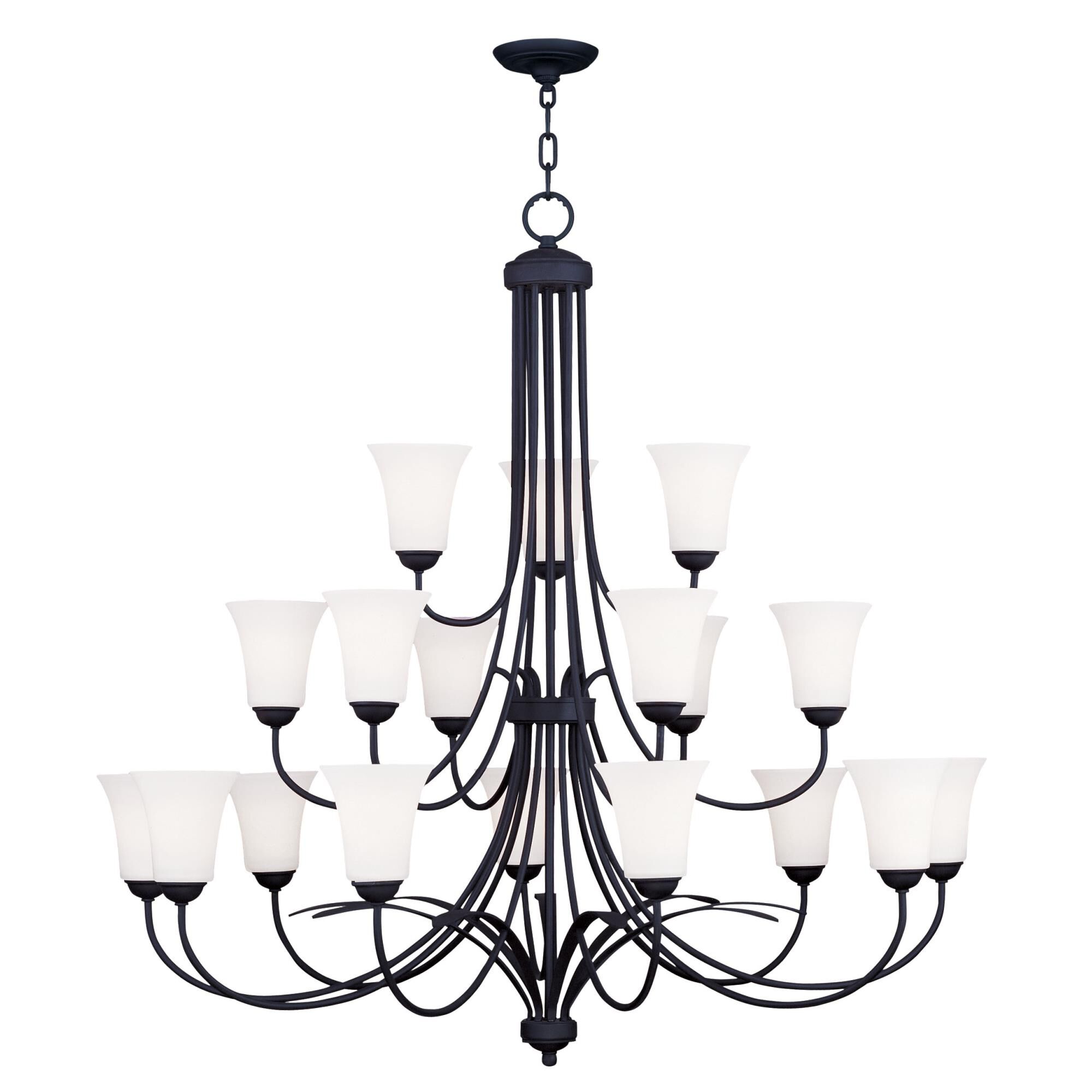 Ridgedale 44 Inch 18 Light Chandelier by Livex Lighting